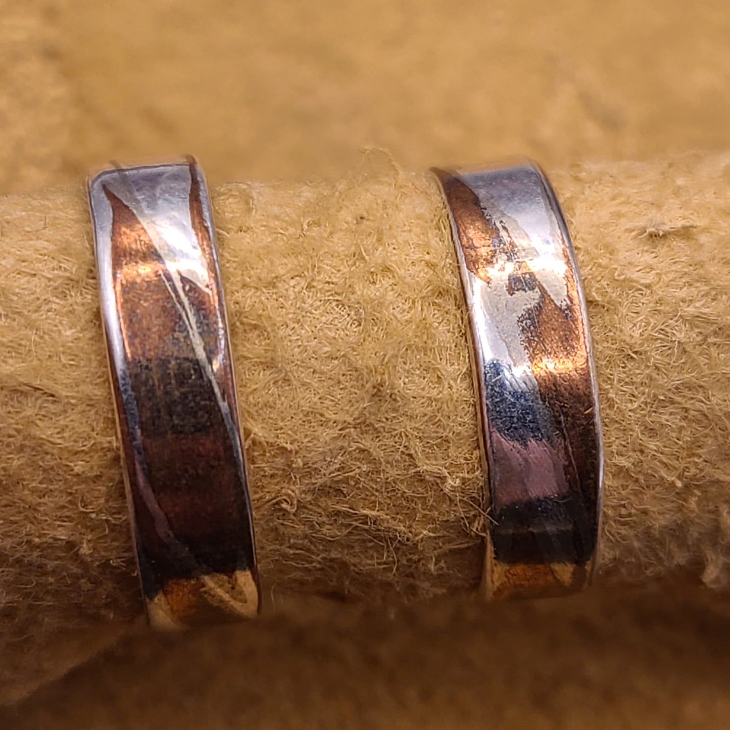 Mokume-Gane Rings